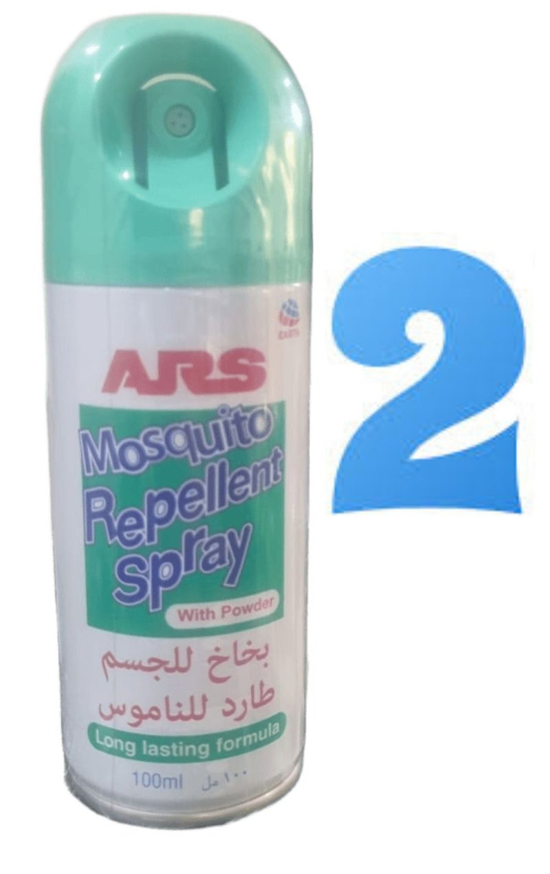 ARS 2 Mosquito Repellent Spray 100ml for each spray - Image 2